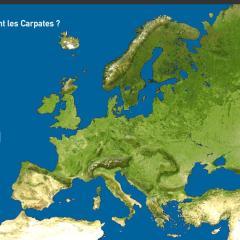 Interactive Map Of Europe Mountains Of Europe. Toporopa - Mapas ...