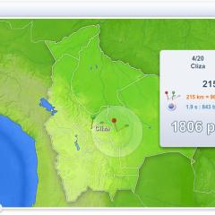 Geo Quizz América del Sur. Juegos Geográficos