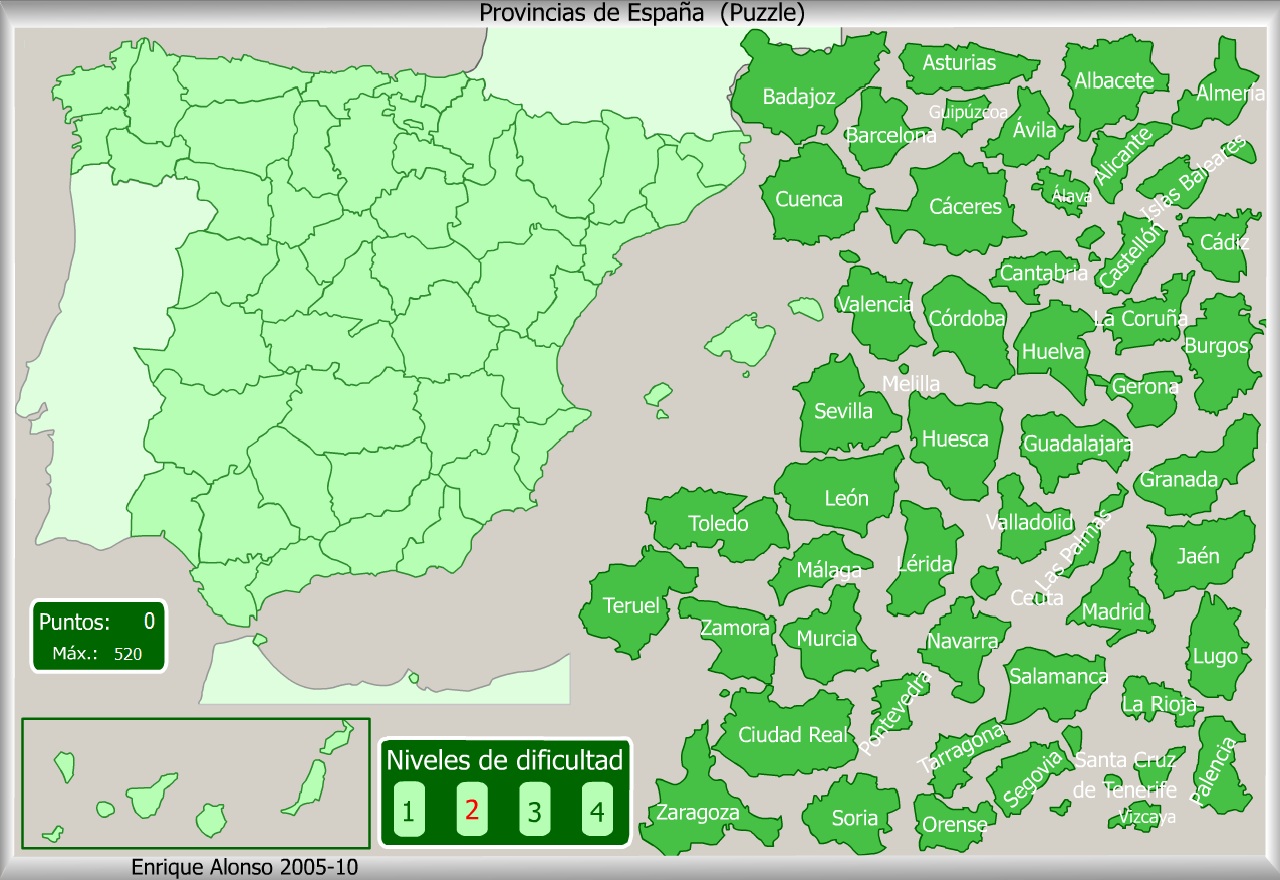 Resultado de imagen de ACTIVIDADES CON MAPAS DE ESPAÑA