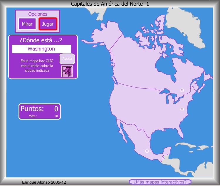 Mapa De America Del Norte Para Armar E Imprimir Imagui 9031