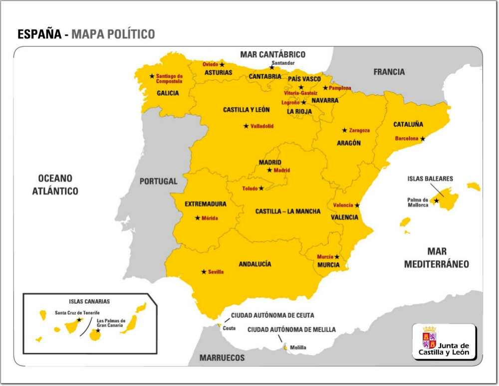 Donde esta ubicada españa en el mapa