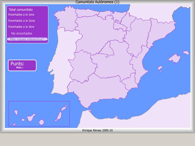 Resultado de imagen de comunitats autonomes d'espanya flash
