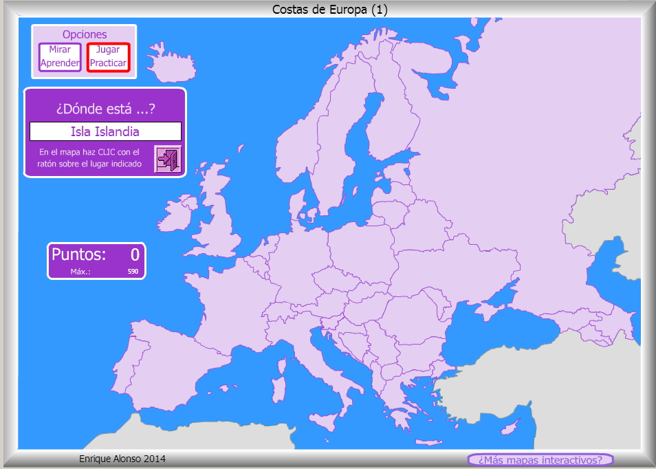 Costas de Europa. &iquest;Cómo se llama? Enrique Alonso