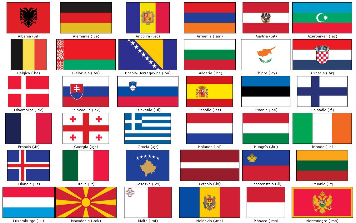 Banderas de todos los paises con nombres - Imagui