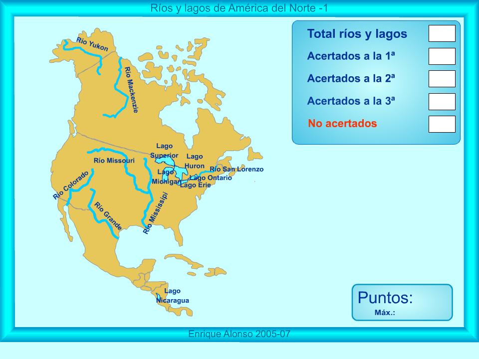 Mapa Fisico De America Rios Y Lagos Mapa Fisico Images
