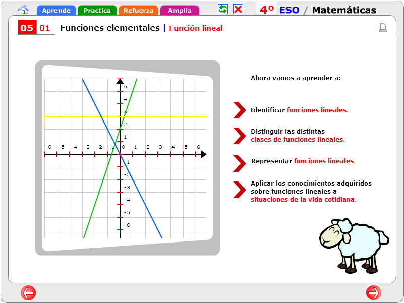 FUNCION ELEMENTALES funcion elementales: