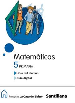 Libro Digital Matematicas Santillana 6 Primaria